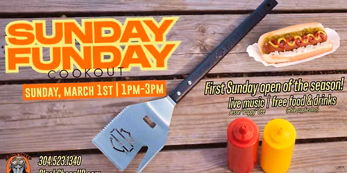 SUNDAY FUNDAY COOKOUT!