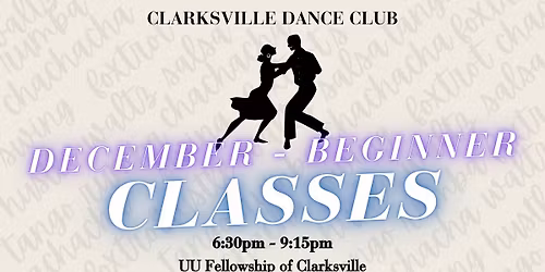 December Beginner Classes
