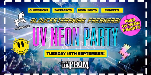 UOG FRESHERS \ud83c\udf08 UV NEON PARTY\u26a1\ufe0f