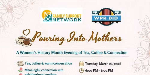 Pouring Into Mothers: Women\u2019s History Month Meetup at Starbucks