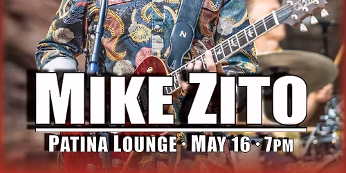 Mike Zito Live in The Patina Lounge