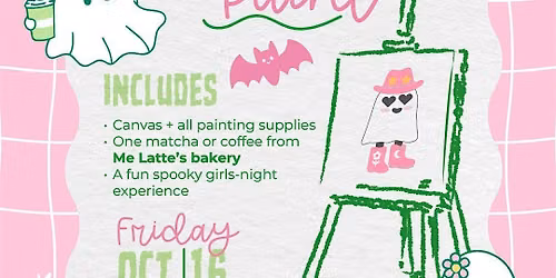 spooky sip & paint