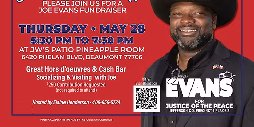 Joe Evans Summer Kick-off Fundraiser