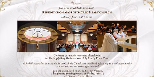 Sacred Heart Rededication Mass