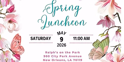 Tulane University Women's Association 2026 Spring Luncheon