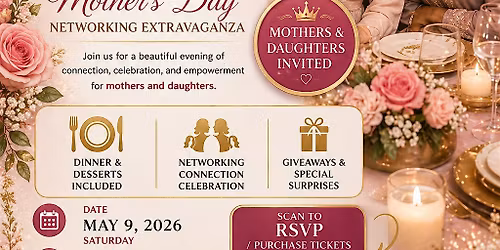 Mothers With A Purpose * A Women's Networking Event.