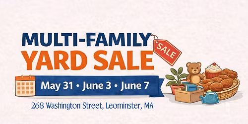 Multi-Family Yard Sale!