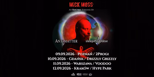 Antimatter + Sleeping Pulse \/ 12 IX 2026 \/ Krak\u00f3w, Hype Park