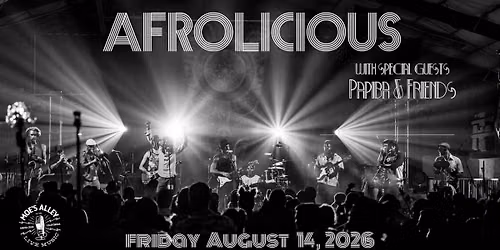 Moe's Alley Presents: Afrolicious w\/ Papiba & Friends