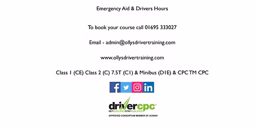 Driver CPC - Emergency Aid & Drivers Hours
