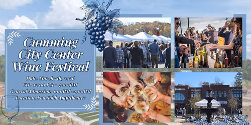 Cumming City Center Wine Festival