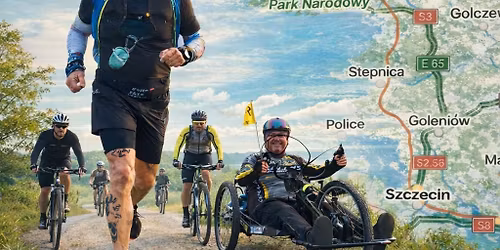 Rajd charytatywny "Pokona\u0107 Granice" - 307km na raz Wok\u00f3\u0142 Zalewu Szczeci\u0144skiego 