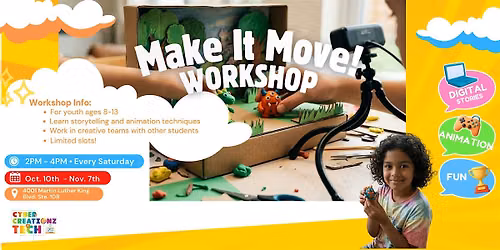Make It Move! Introduction to Stop Motion Animation