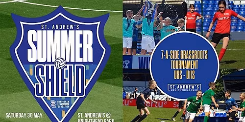 PARKING - Saturday 30 May, St. Andrew's Summer Shield
