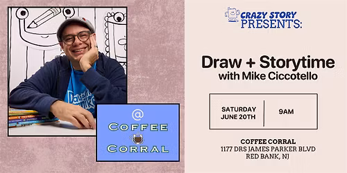 Draw and Storytime with "Mr. Mike" Ciccotello