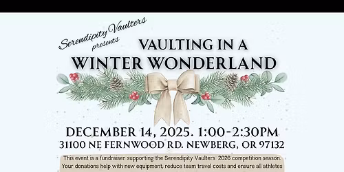 Vaulting In A Winter Wonderland