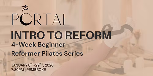 Intro to Reform- 4 week series 