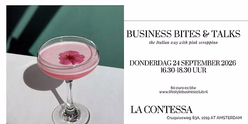 Business Talks over Italian Bites & Scroppino