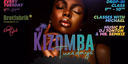 Kizomba Tuesdays New Era by Kizomba Fabrik Dec 16th - Class by Michael