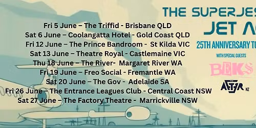 The Superjesus | 25 Years Of Jet Age at The Entrance Leagues Club