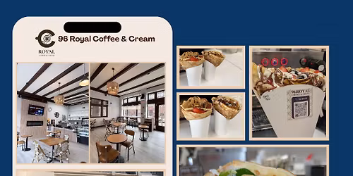 Grand Opening of 96 Royal Coffee & Cream