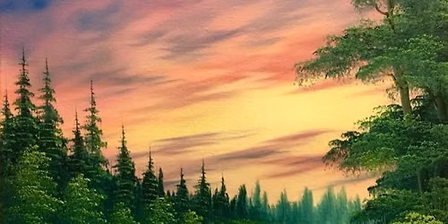 August Joy of Painting: Around the Riverbend