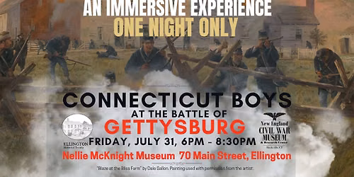 Connecticut Boys at the Battle of Gettysburg