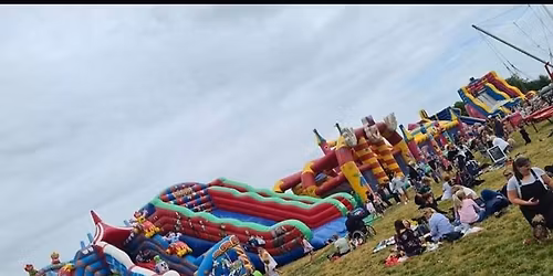 Brixham' Easter Inflatable theme park