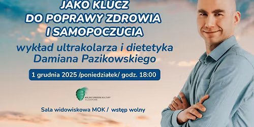 ZBILANSOWANE OD\u017bYWIANIE JAKO KLUCZ DO POPRAWY ZDROWIA I SAMOPOCZUCIA\/WYK\u0141AD