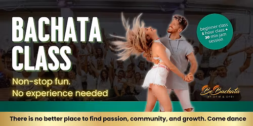 FREE BEGINNER BACHATA CLASS