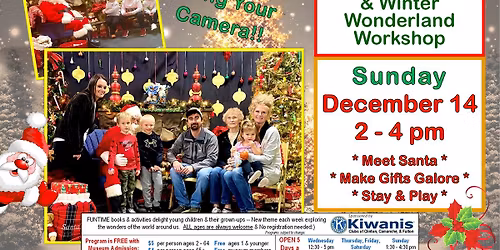 A Visit with Santa & Winter Wonderland Workshop