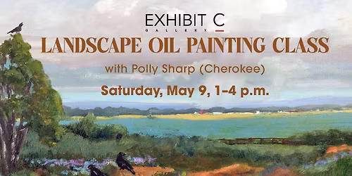 Landscape Oil Painting Class with Polly Sharp (Cherokee)