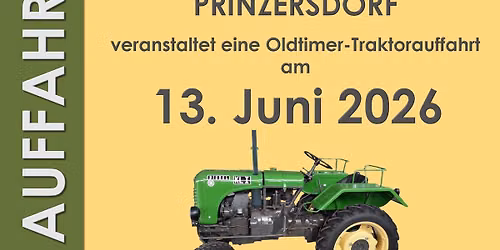 Oldtimertraktoren-Auffahrt - KULTURFESTIVAL 2026