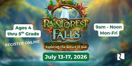 Vacation Bible School - Rainforest Falls