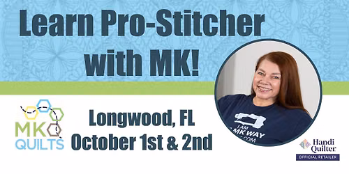 Pro-Stitcher Simulation Longarm Class - Longwood, FL