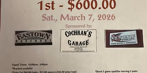 King & Queen Mixed Dbls Hdcp Tournament