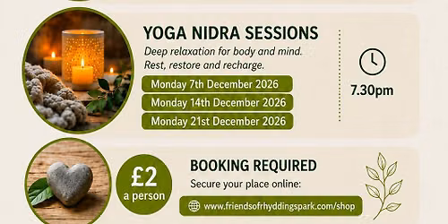Autumn Zen Workshops at Rhyddings