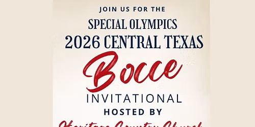 CTX Special Olympics Bocce Invitational & Cornhole Competition hosted by HCC