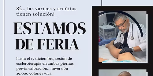 Feria hasta el 15 de diciembre