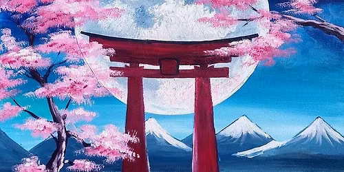Paint and Sip: Serene Moonlight