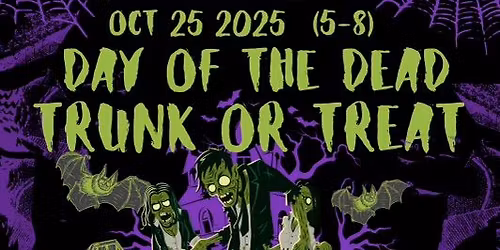Day of the dead \u201ctrunk or treat \u201c