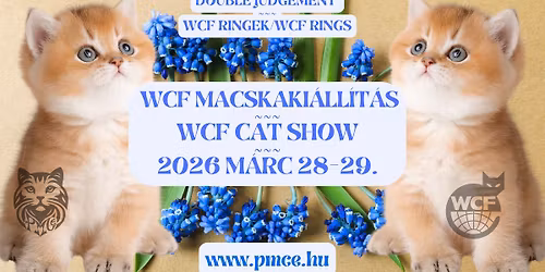 Nemzetk\u00f6zi WCF Macskaki\u00e1ll\u00edt\u00e1s\/International WCF Cat Show
