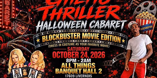 \u201cGHETTO THRILLER\u201d HALLOWEEN CABARET