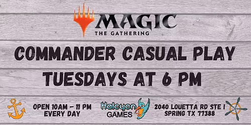 MTG Commander Casual Play