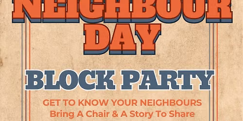 Mainstreet Bowness Neighbour Day Block Party