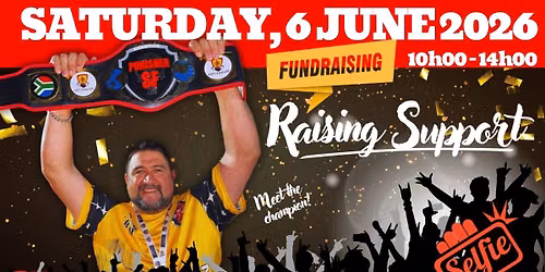 \ud83c\udfc6 Meet SA's No. 1 Super Heavyweight Slap Fighter & Support a Great Cause\ud83c\udfc6