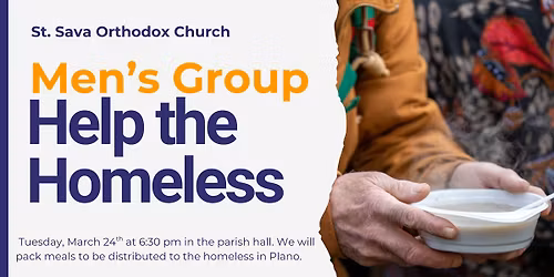 Men's Group - Help the Homeless