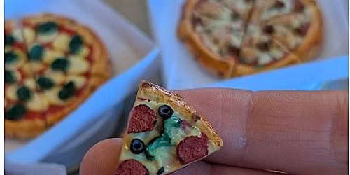 Polymer Clay Class: Mini Pizzas