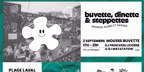 Buvette, dinette & steppettes