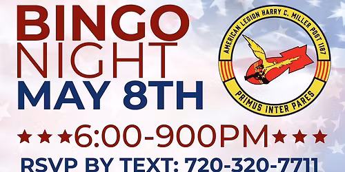Post 1187 BINGO Night 